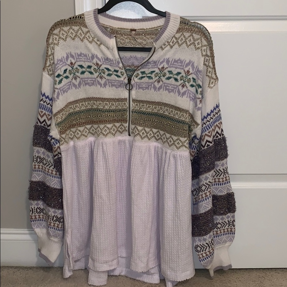 Half Zip Blouse